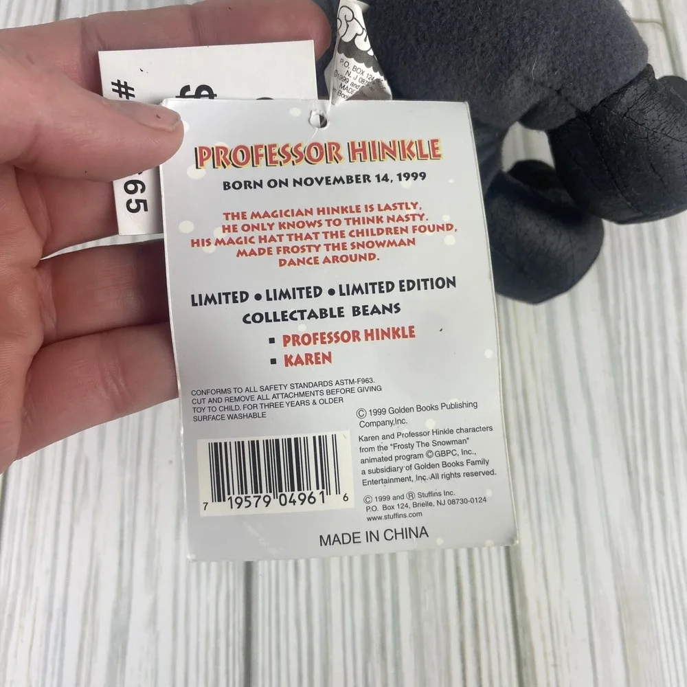 Stuffins Frosty the Snowman Professor Hinkle 7